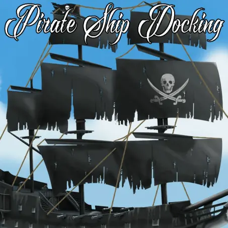 Pirate Ship Docking logo