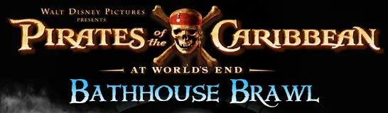 Pirates of the Caribbean: At World's End - Bathhouse Brawl logo