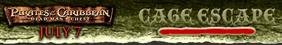 Pirates of the Caribbean: Dead Man's Chest - Cage Escape logo