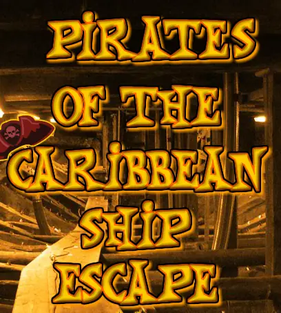 Pirates of the Caribbean Ship Escape logo