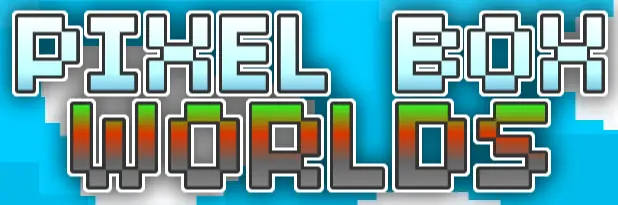 Pixel Box Worlds logo