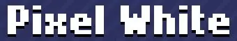 Pixel White logo