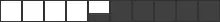 Pixels filling Squares logo