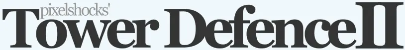 Pixelshocks' Tower Defence II logo