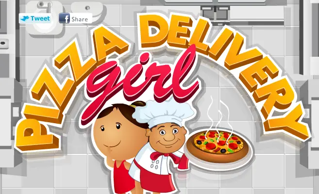 Pizza Delivery Girl logo