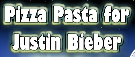 Pizza Pasta for Justin Bieber logo
