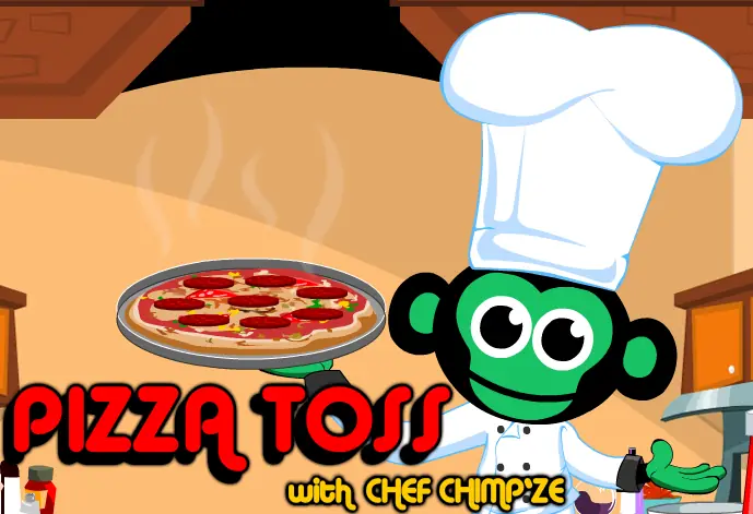 Pizza Toss with Chef Chimp'ze logo