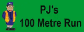PJ's 100 Metre Run logo