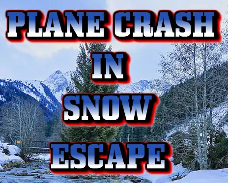Plane Crash in Snow Escape logo