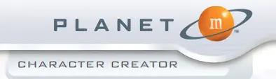 Planet M Character Creator logo