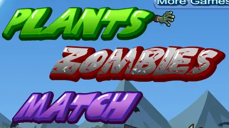 Plants Zombies Match logo