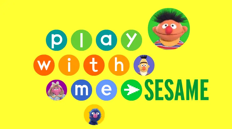Play With Me Sesame logo