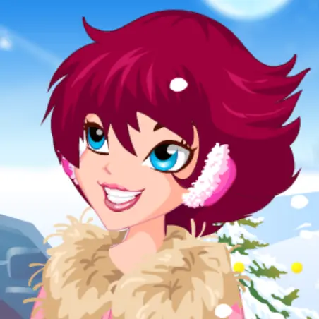 Playing in the Snow Dress Up logo
