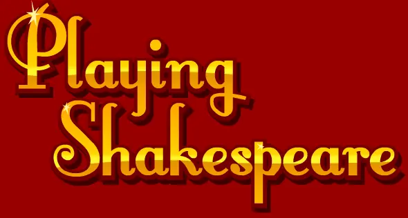 Playing Shakespeare logo