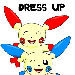 Plusle Minun Dress Up logo