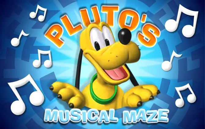 Pluto's Musical Maze logo