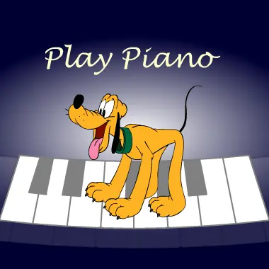 Pluto's Player Piano logo