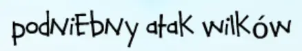 Podniebny atak wilków logo