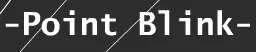 Point Blink logo