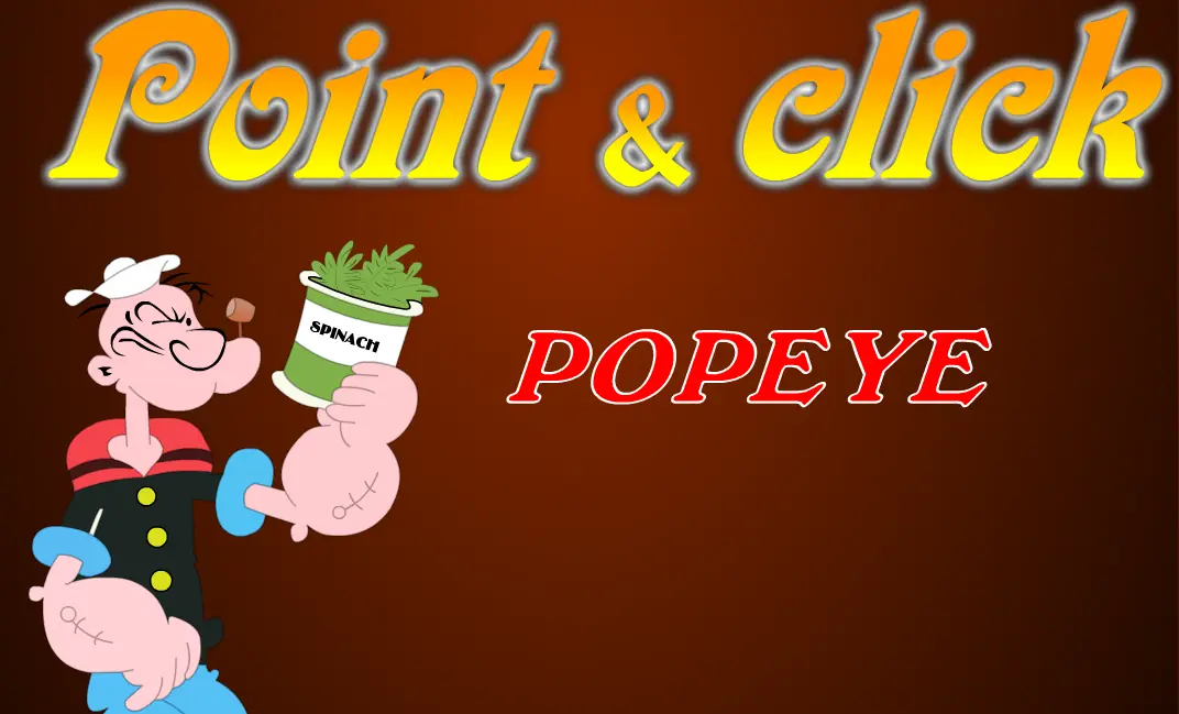 Point & Click Popeye logo