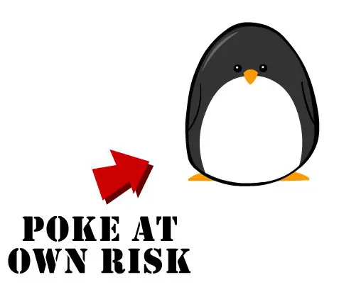 Poke the Penguin logo
