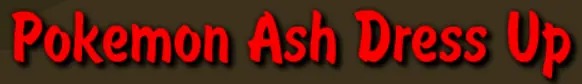 Pokemon Ash Dress Up logo