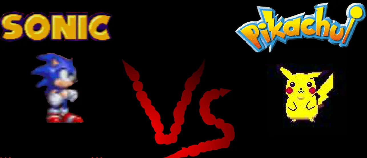Pokemon MK p1 Sonic vs Pikachu logo