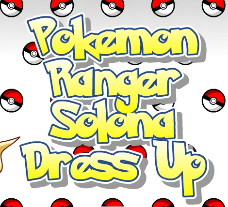 Pokemon Ranger Solona Dress Up logo