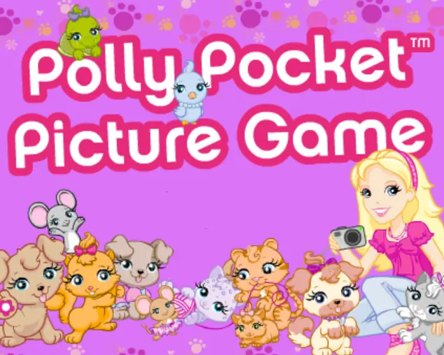 Polly Pocket Picture Game logo