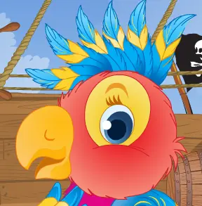 Polly the Pirate King logo