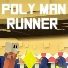 Poly Man Runner logo