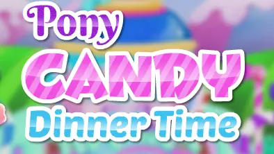 Pony Candy Dinner Time logo
