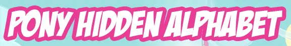 Pony Hidden Alphabet logo