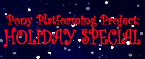 Pony Platforming Project: Holiday Special logo