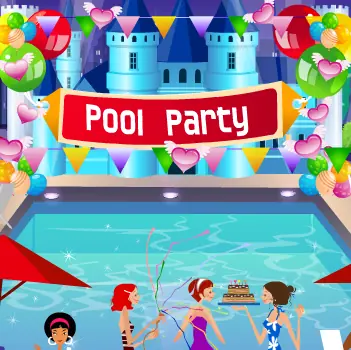 Pool Party Decor logo