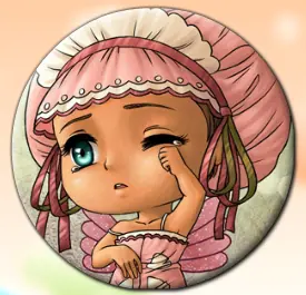 Pop Pixie Round Puzzle logo
