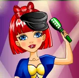 Pop star dress up. Lady Gaga logo