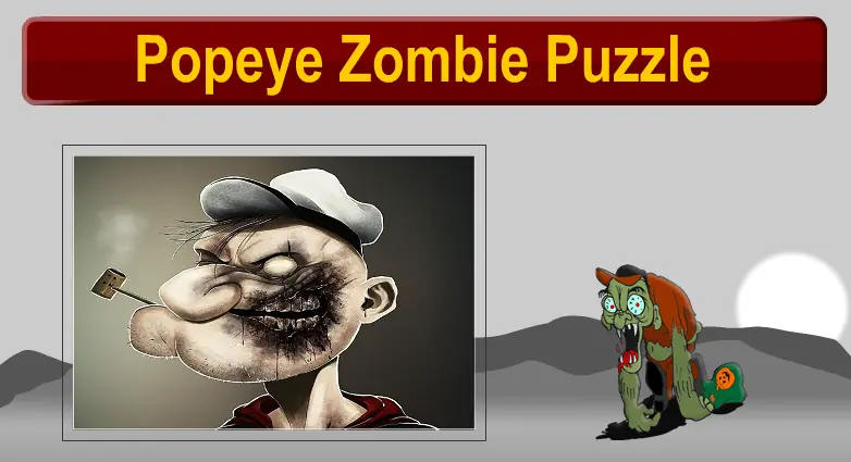 Popeye Zombie Puzzle logo