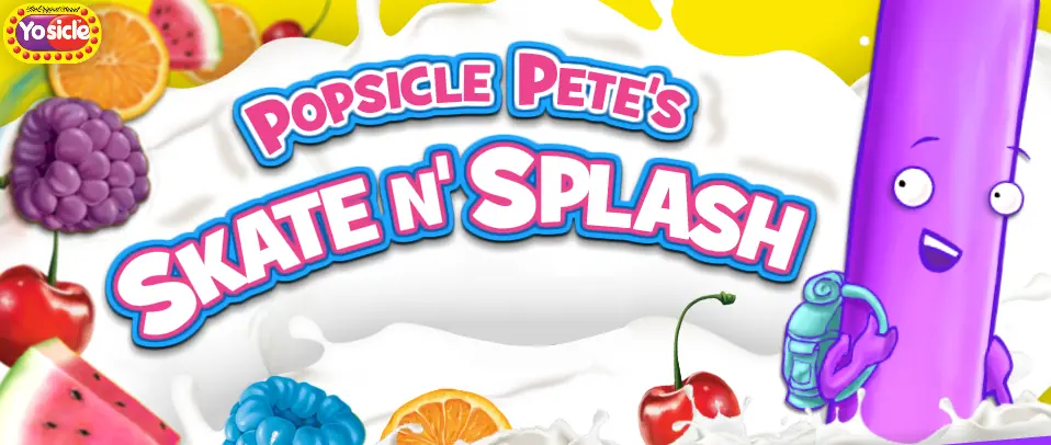 Popsicle Pete's Skate N' Splash logo