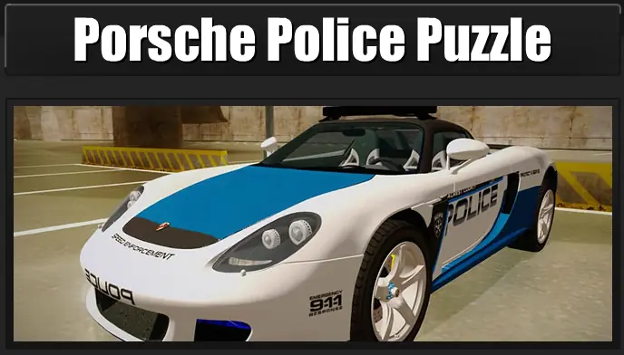 Porsche Police Puzzle logo