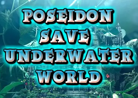 Poseidon Save Underwater World logo