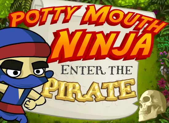 Potty Mouth Ninja: Enter the Pirate logo