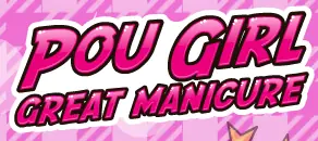 Pou Girl: Great Manicure logo