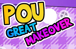 Pou Great Makeover logo