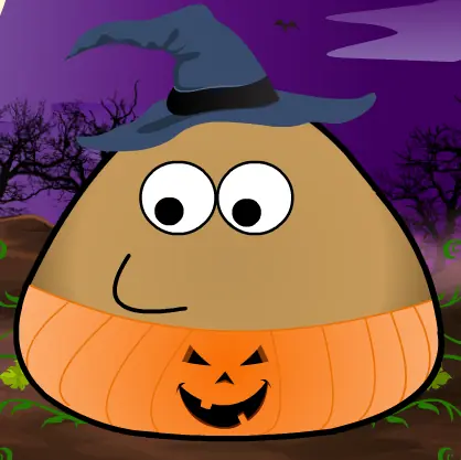 Pou Halloween Costume logo