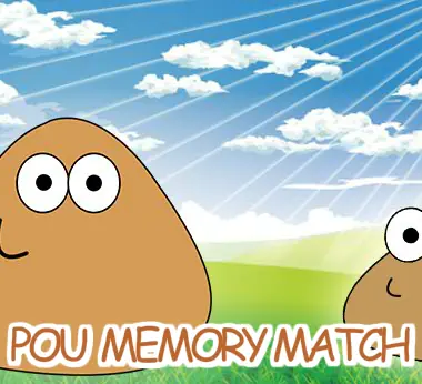 Pou Memory Match logo