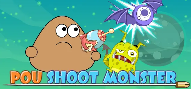 Pou Shoot Monster logo