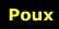 Poux logo