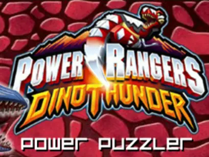 Power Rangers Dino Thunder Power Puzzler logo