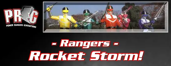 Power Rangers Generations: Rangers Rocket Storm! logo